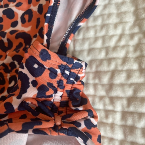 TODDLER GIRL CAT & JACK ANIMAL PRINT CUT OUT SIDES ONE PIECE BATHING SUIT 2T - Picture 4 of 5